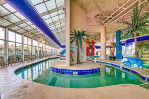 Dunes Village Resort in Myrtle Beach indoor lazy river