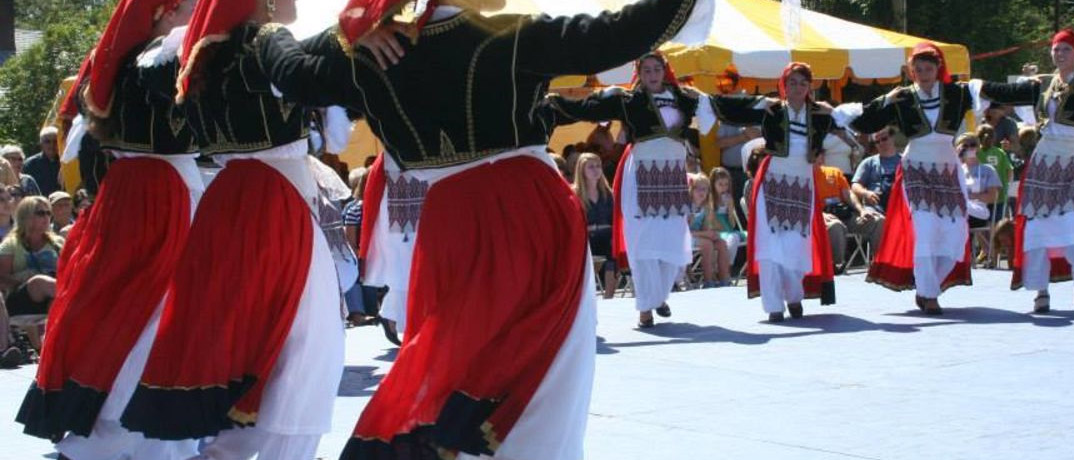 Greek Folk Dancing in Destin