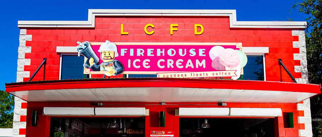 Lego City Firehouse Ice Cream