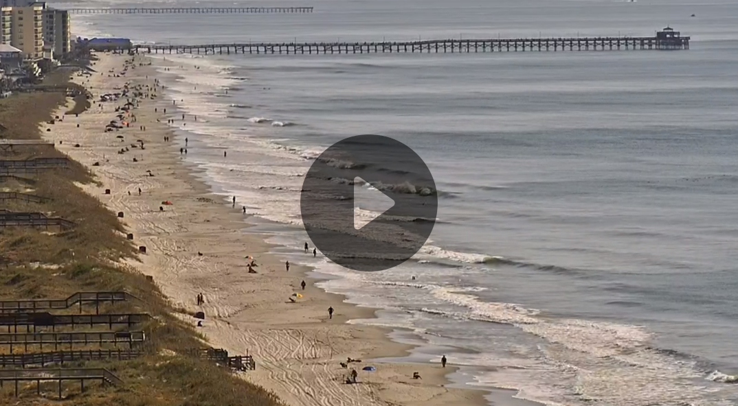 cherry grove pier webcam