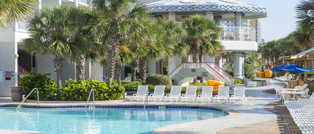 Crown Reef Resort Pool Area