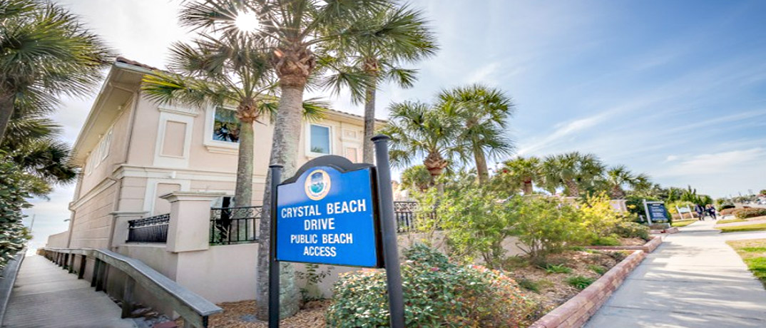 Crystal Beach Drive Beach Access
