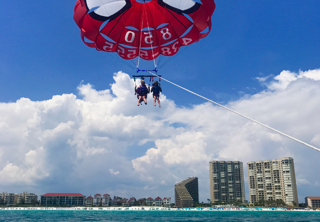 Parasailing in Destin, FL