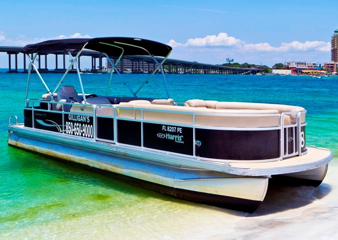 Pontoon boat rentals in Destin, FL