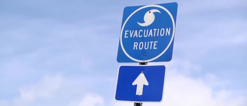 Myrtle Beach evacuation route