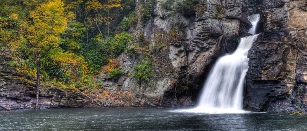 Graveyard Fields Waterfalls