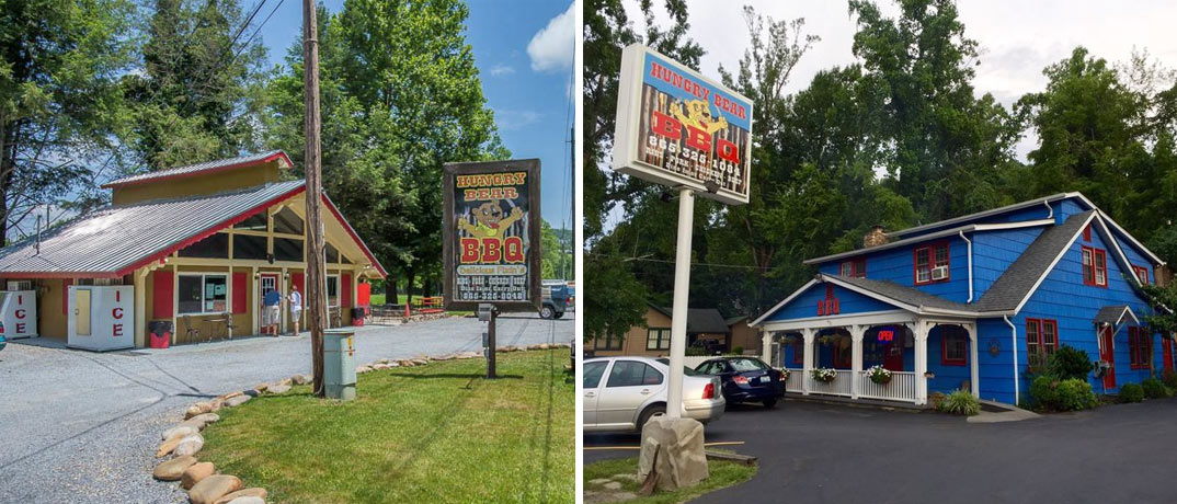 honey bear bbq gatlinburg