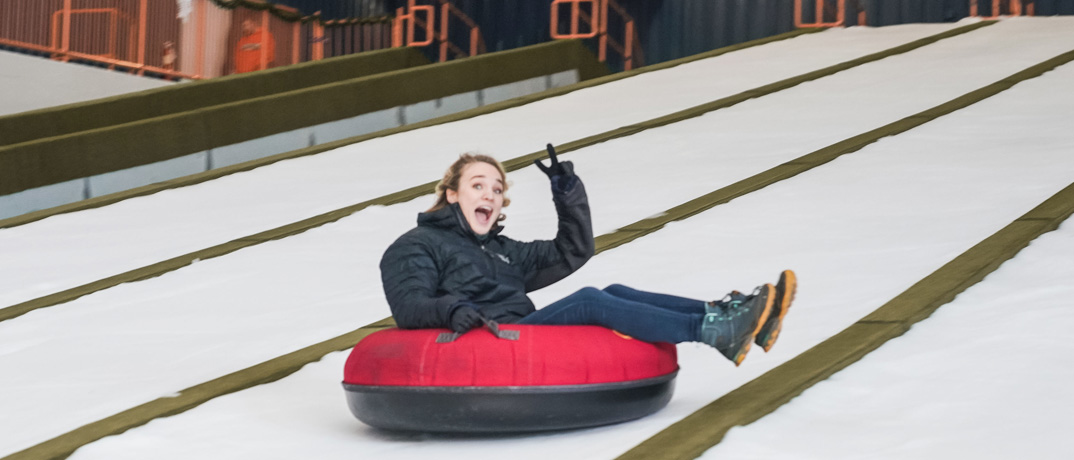 Indoor Snow Tubing