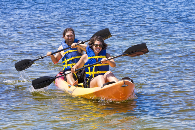 Kayak rentals in Destin, Florida