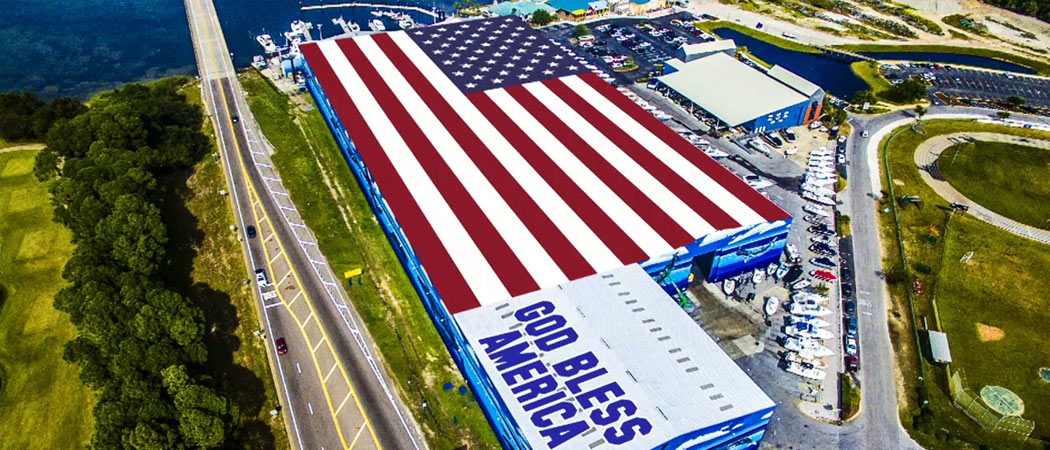 largest flag mural in the world