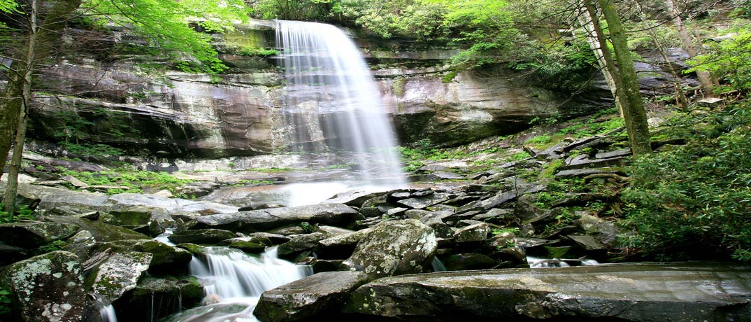 Rainbow Falls - Great Smoky Mountains National Park