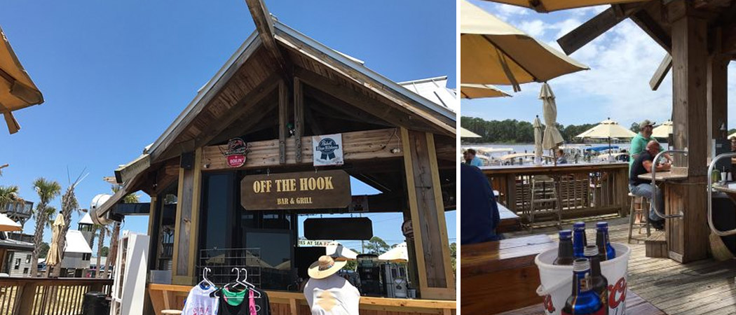 Off The Hook Bar and Grill, Outdoor Sports Bar in Panama City Beach