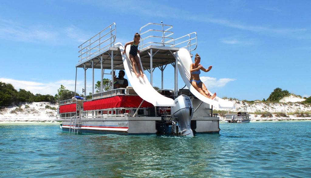 Rent a pontoon boat in Panama City Beach