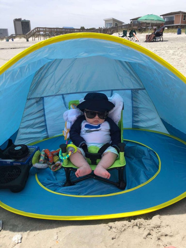 Pop-Up Baby Beach Tent