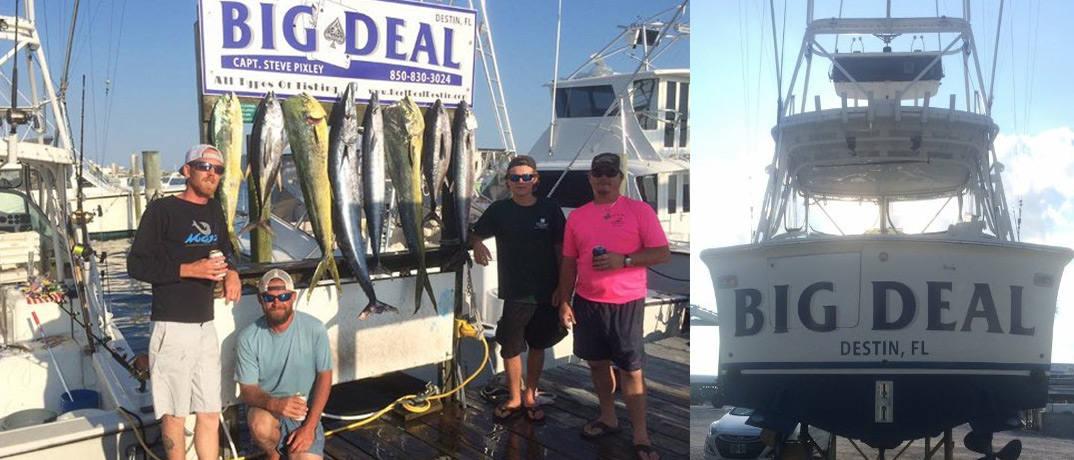 Deep Sea Fishing Trip Aboard the Big Deal