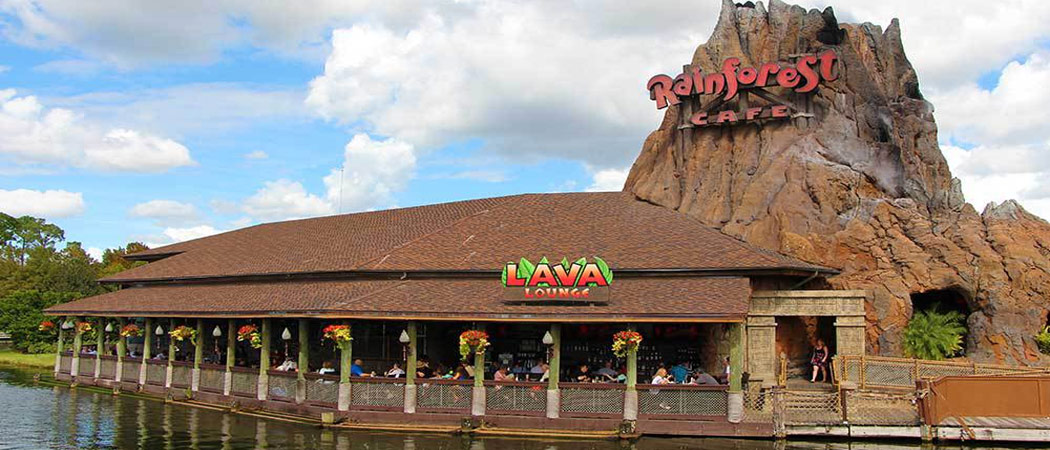 Rain Forest Cafe in Orlando