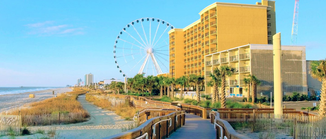 SkyWheel from the Myrtle Beach Boardwalk