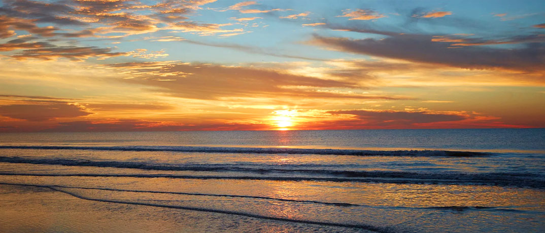 Sunset at Folly Beach