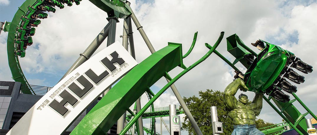 The Incredible Hulk Roller Coaster