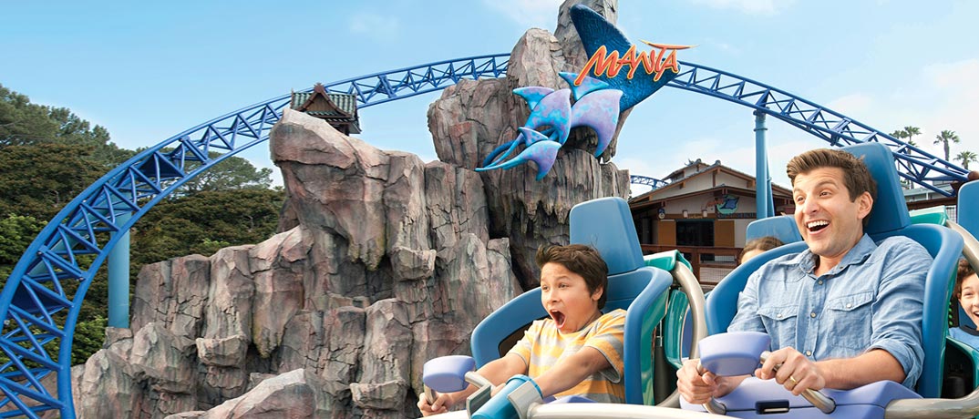 The Manta Sea World Roller Coaster