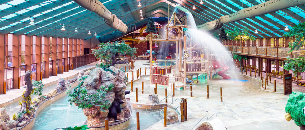 Wild Bear Falls Indoor Water park